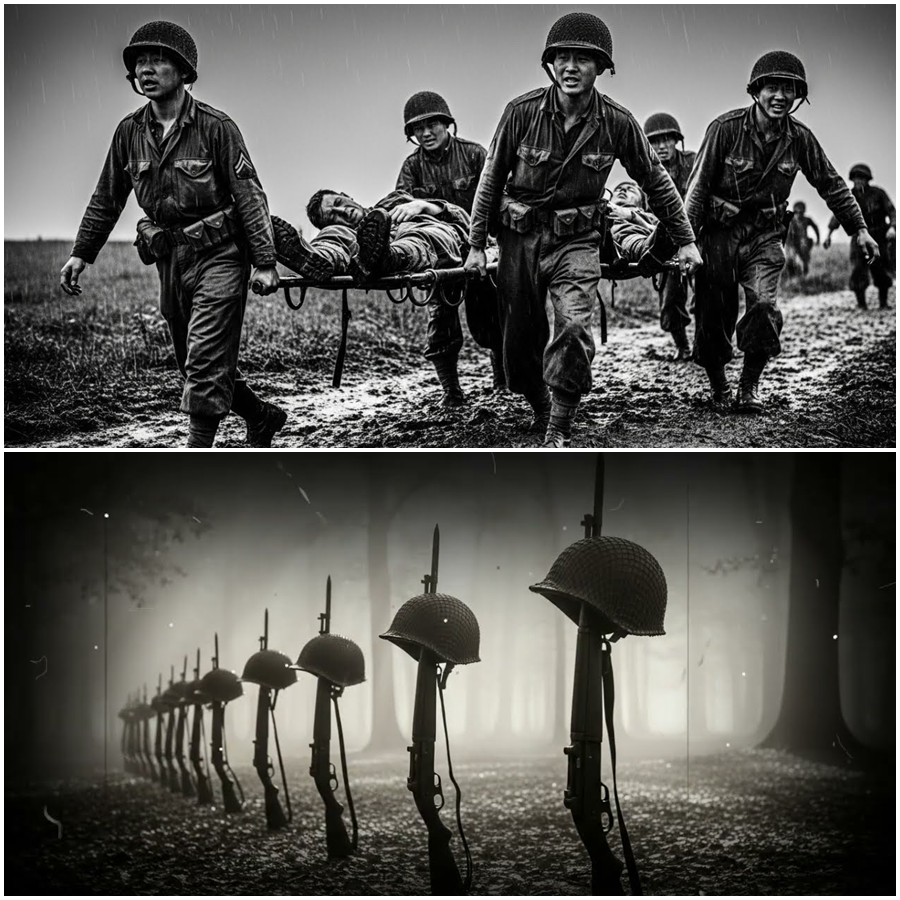 They Were Surrounded, Cut Off, and Certain They Would Never Make It Home — White American Troops Waited in the Forests of Europe as Hope Faded by the Hour, Until a Unit Few Believed In Was Sent Where Others Refused to Go, and What Followed Became One of the Most Unbelievable Acts of Sacrifice in U.S. Military History, Because the Japanese-American 442nd Charged Into Relentless Fire, Took Devastating Losses Without Hesitation, and Gave Everything They Had to Save Men Who Barely Knew Their Names, Rewriting the Meaning of Loyalty, Courage, and What It Truly Means to Be American