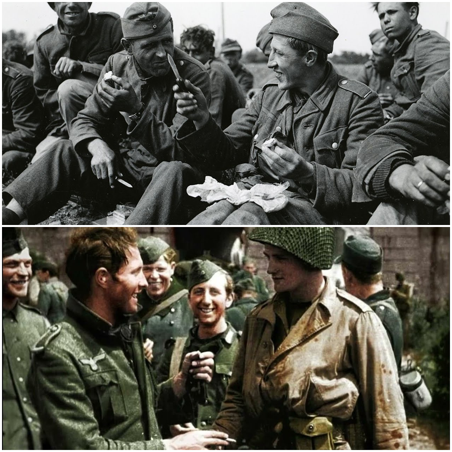 He Had Survived Months of Captivity on Almost Nothing, But When a German Prisoner Took One Bite of an American Army Ration and Whispered “This Is the Best Thing I Ever Had,” Even the Guards Fell Silent, Uncovering a Forgotten Wartime Moment That Revealed How Food, Not Force, Unexpectedly Changed the Meaning of Enemy, Survival, and Humanity
