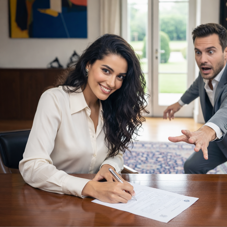 I Signed The Divorce Papers After My Husband Chose Another Woman, But The Moment The Pen Touched Paper His Confidence Collapsed, Panic Filled The Room, A Hidden Detail He Ignored Surfaced Too Late, A Legal Twist Changed Everything Instantly, And What He Once Demanded Became A Nightmare That Rewrote Our Ending And Exposed A Truth He Never Expected To Face While Silence Fell And Control Slipped From Hands