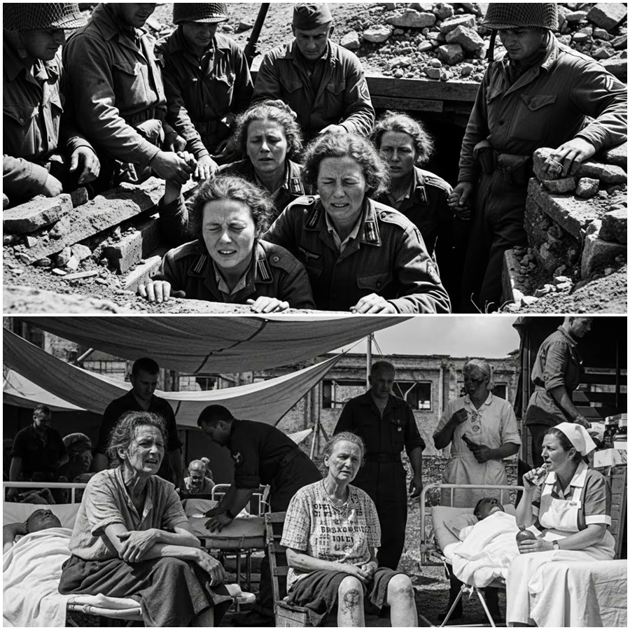 Locked Away for Three Weeks in Total Darkness: The Shocking Discovery of German Women POWs Who Flinched at Sunlight, the Hidden Underground Where Time Stopped, and the Unforgettable Moment American Soldiers Realized the War Had Created a Silent Psychological Prison No One Had Meant to See