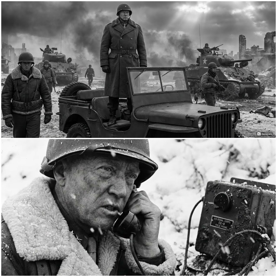 Everyone Thought the Front Was Quiet—Except One Man: How a Blunt, Controversial General Prepared in Silence While Others Relaxed, Why His Private Plans Defied Official Assumptions, and How a Sudden Winter Shock Exposed a Stunning Gap in Allied Readiness—The Untold Story of Why Patton Alone Was Prepared When the Battle of the Bulge Exploded Into History