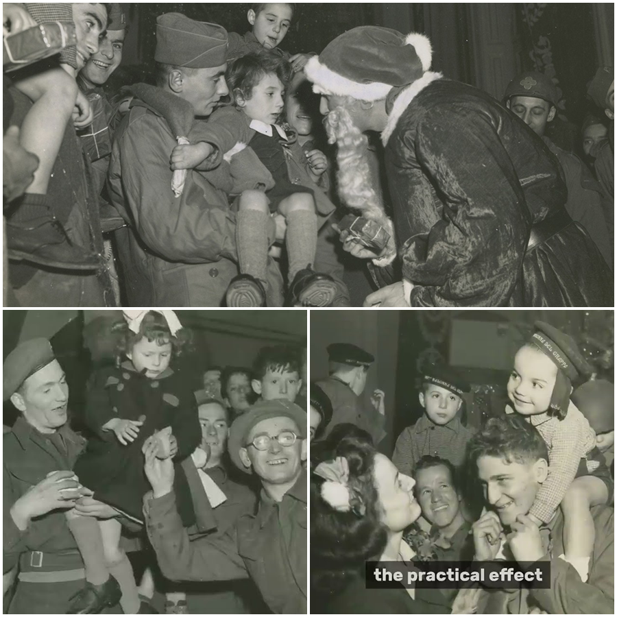 They Expected Cold Orders and Empty Streets That Christmas, But When American Soldiers Knocked on German Doors Carrying Toys Instead of Weapons, Entire Families Collapsed in Tears, Revealing a Shockingly Human Moment of War So Emotional and Unplanned That It Rewrote What Enemy, Victory, and Mercy Meant for Children Who Had Known Only Fear Until That Night