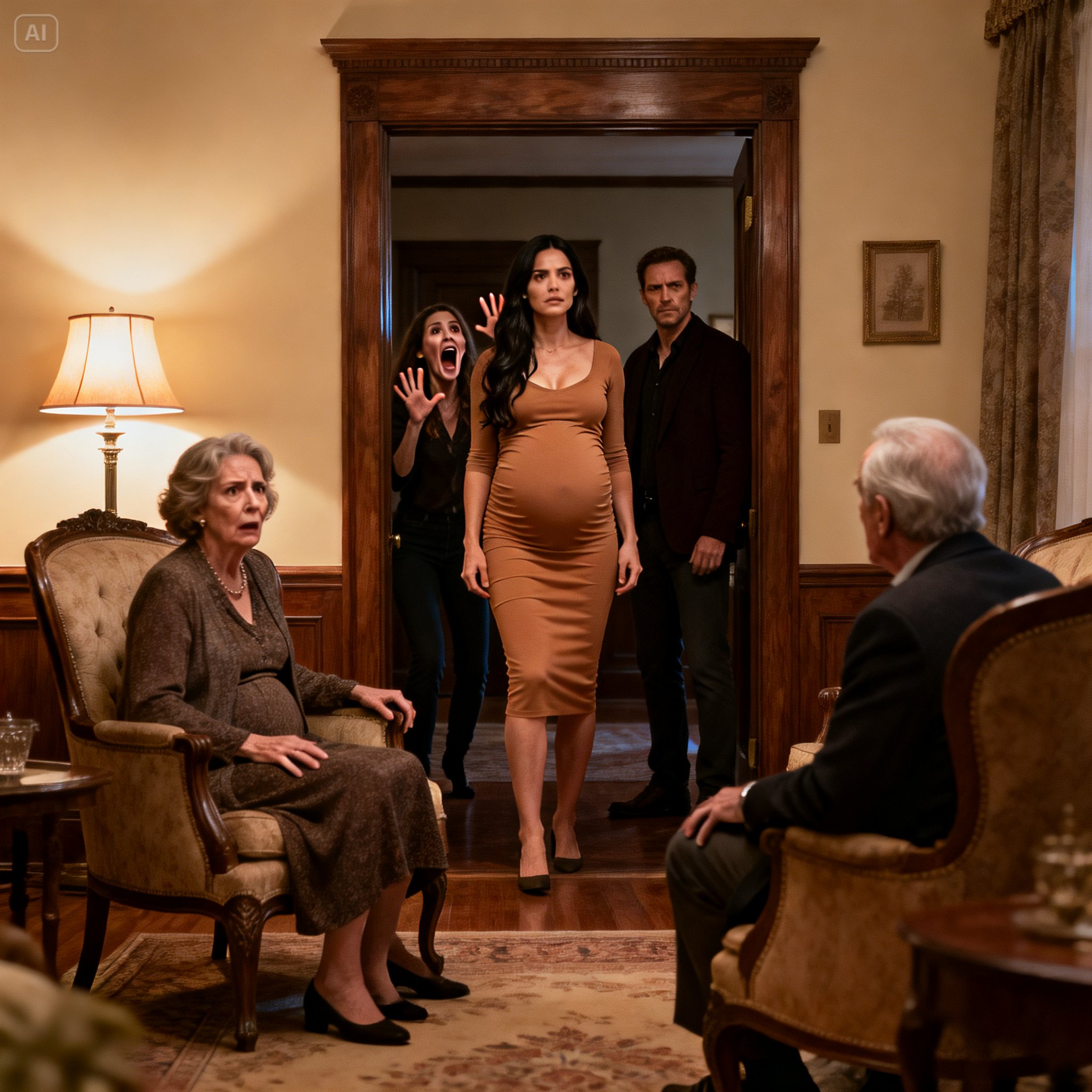 She took my husband when I was carrying his child. Five years passed. Then a message arrived: “I’m pregnant. You’ll give $6,000 to celebrate.” I said yes. When she entered the crowded room, she froze—staring at the man beside me. Her voice shook. “No… it can’t be.” I didn’t answer. Because some betrayals don’t fade. They wait. And tonight, the price was finally due.