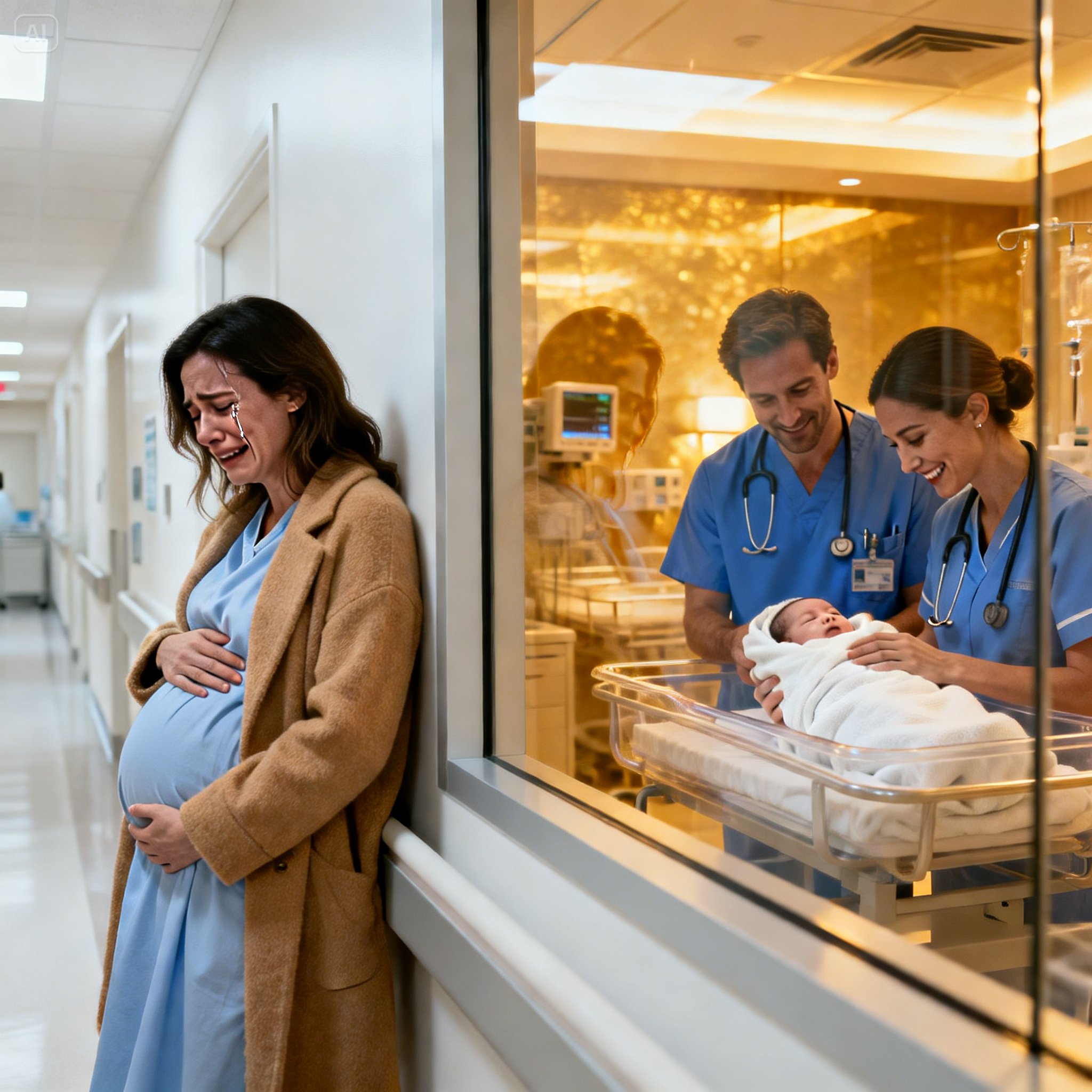 “This isn’t what you think.”Pregnant Wife Sees Husband Holding Mistress’s Baby — She Walks Away And Reveals She Is Their Boss