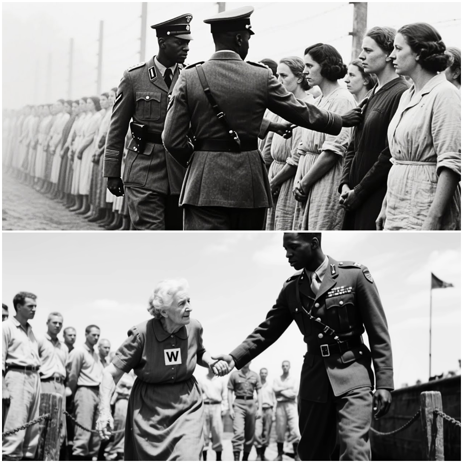 German Women Prisoners of War Entered a Texas Camp Expecting Familiar Enemies, But When They Faced Black American Soldiers for the First Time, Silence Fell, Assumptions Collapsed, Wartime Beliefs Shattered, and a Quiet Cultural Collision Unfolded Behind Barbed Wire That Would Leave Lifelong Questions, Hidden Emotions, and an Unspoken Shock Neither Side Ever Forgot Across History and Memory During World War Two in America Forever Changed Perspectives Quietly