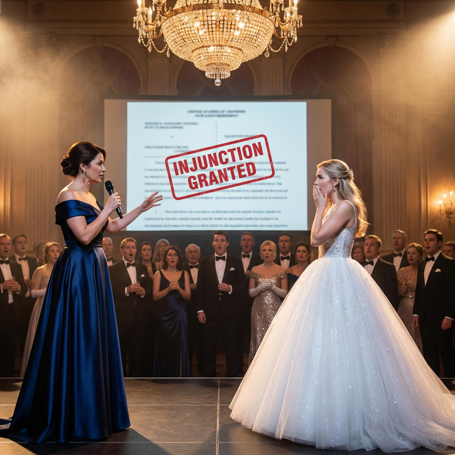 The Bride Who Smiled While Her Wedding Disappeared After Her Sister Stole The Spotlight In White Announced Twins Shocked Family Took The Microphone Back And Unleashed A Secret That Froze The Ballroom And Changed Everything Forever On What Was Meant To Be A Perfect Day Turning Joy Into Suspense Silence Gasps Unanswered Questions Hidden Truths Family Loyalty Cracks Public Revelation Nobody Saw Coming Under Crystal Lights That Night