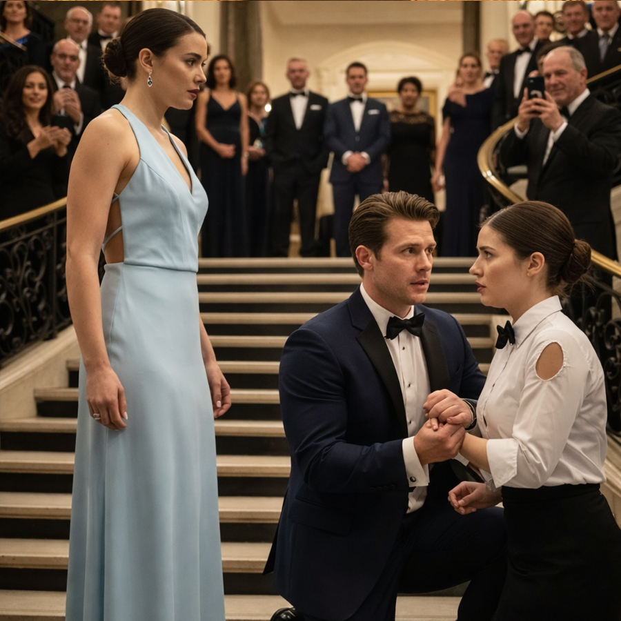 She Was Treated Like Background Help at a Glittering Event, Until a Privileged Heiress Crossed a Line, a Billionaire Spoke One Sentence, Secrets Unraveled, Power Flipped Instantly, Social Masks Cracked, Silent Witnesses Recalculated Everything They Thought They Knew, and One Overlooked Woman Redefined Status, Ownership, and Respect in a Room Built on Appearances That Night Leaving Reputations Shaken Careers Paused Assumptions Exposed Forever Without Warning Or Mercy There