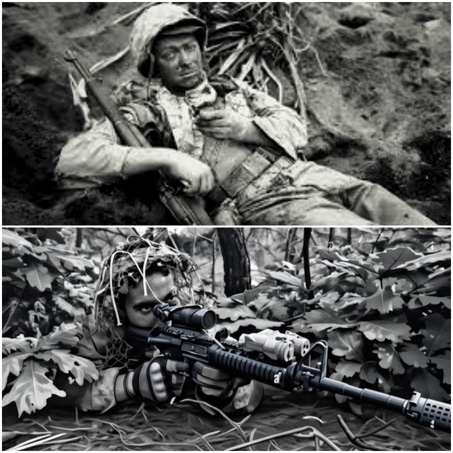 Its walls were pockmarked with shell craters. Its roof had collapsed inward weeks before under the weight of American naval bombardment.