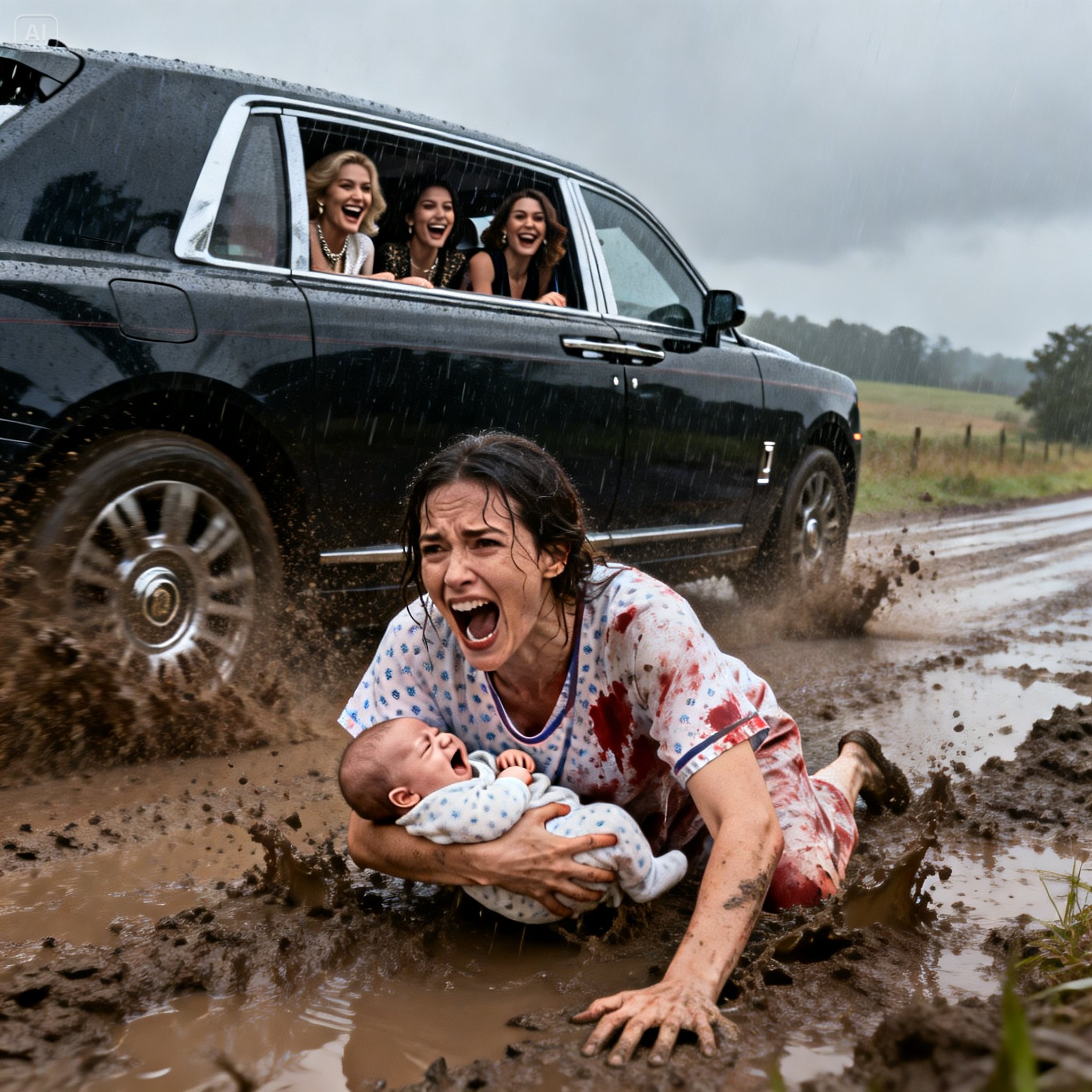 My parents left me and my newborn baby to walk 12 miles home in the pouring rain after they refused to give us a ride from the hospital.
