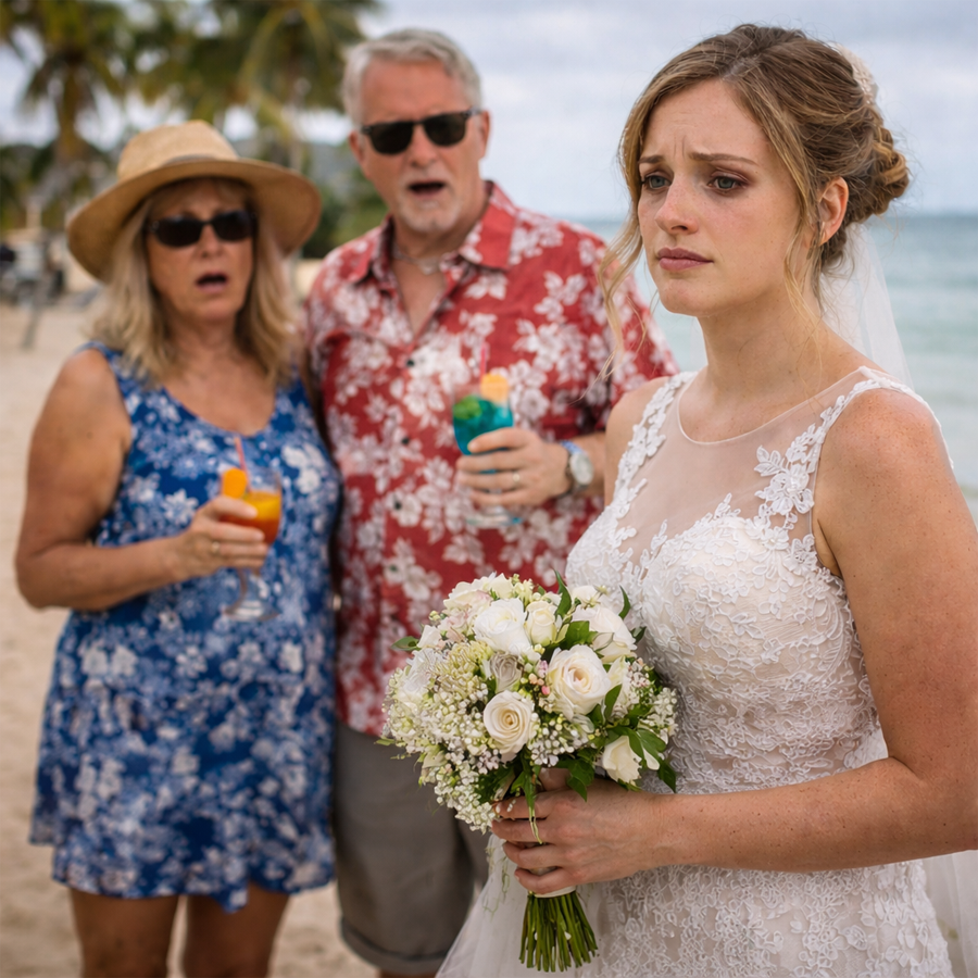 “They Skipped My Wedding for a Vacation… Until They Learned the Truth About the Man I Married”