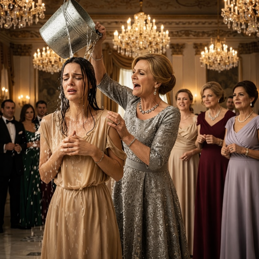 A Proud Mother-in-Law Mocked a “Simple Girl” at a Lavish Party, Believing She Was Nobody Important—Until a Single Revelation Exposed the Truth That the Quiet Woman She Had Humiliated Was Secretly Married to Her Own Billionaire Son, Turning Laughter Into Shock, Arrogance Into Regret, and an Entire Room Into Witnesses of a Lesson About Class, Love, and Consequences