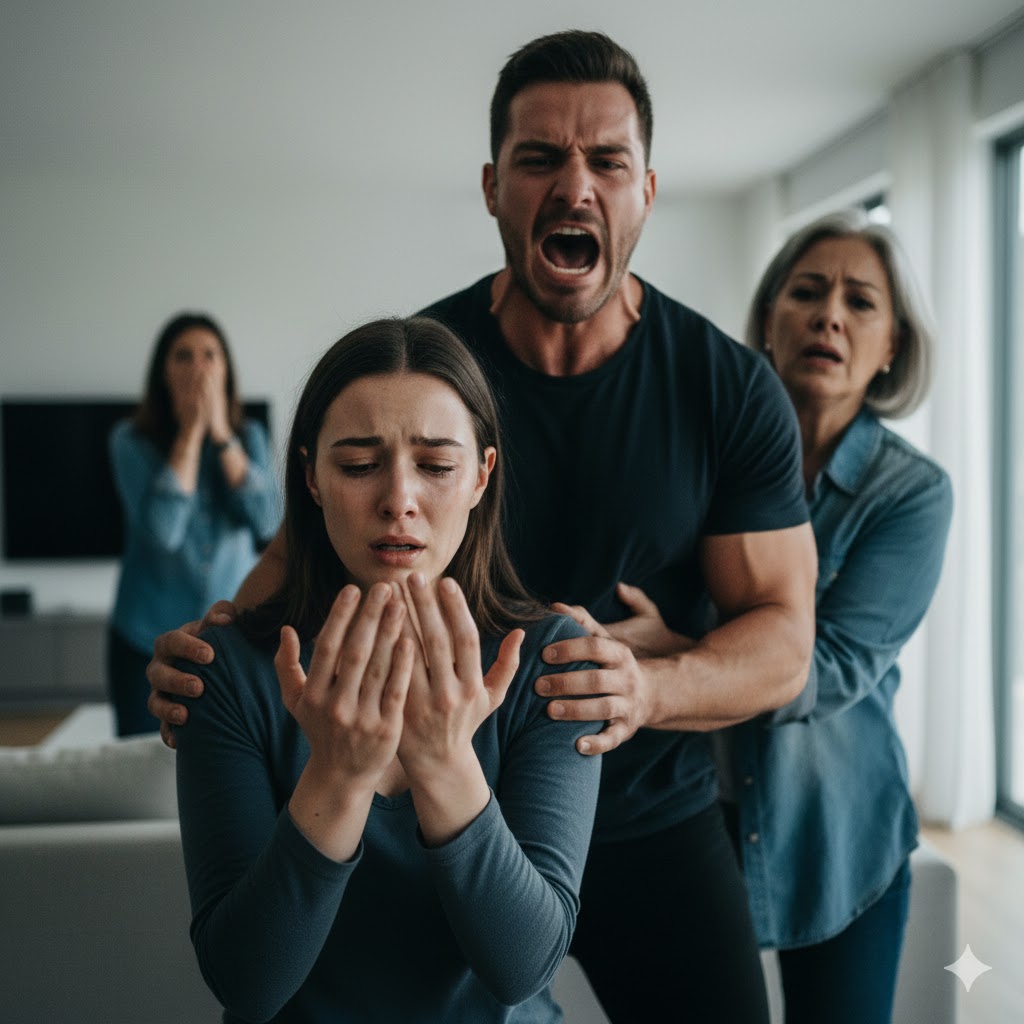 My daughter called me crying: “Dad, please come get me!” When I arrived at my mom’s house, my mom blocked the door and said, “She’s not leaving. I pushed past her.” When I saw my daughter fighting for her life, what I found on her arms…