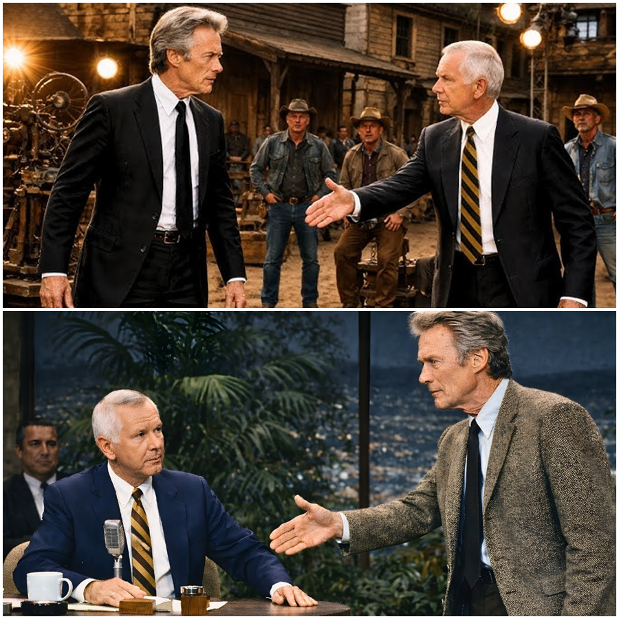 The Handshake That Never Was: Why Johnny Carson’s Cold Snub of Clint Eastwood Led to the Most Spine-Chilling Retort in Late-Night History