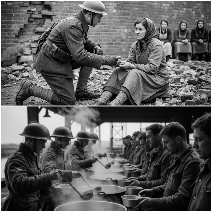 They Were Certain the Cold Would End Them — But Instead of Violence, British Troops Wrapped Them in Blankets and Served Hot Soup: What These Prisoners Experienced on a Frozen Battlefield Defied Every Expectation, Challenged Years of Fear-Filled Belief, and Revealed a Quiet Moment of Humanity That Left Survivors Questioning Everything They Thought They Knew About the Enemy