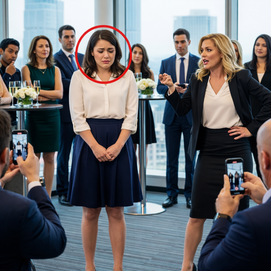 They Laughed at Her Publicly During a Prestigious Event, Unaware That Five Minutes Later a Billionaire’s Father Would Step Forward, Call Her Family, Freeze the Entire Crowd, Expose Hidden Bonds, Shatter Cruel Assumptions, Reverse Social Power Instantly, and Turn Mockery Into Shocked Silence as Pride Collapsed, Reputations Shifted, and One Quiet Woman Redefined Belonging, Loyalty, and Status Before Everyone Watching Realized Their Mistake Too Late