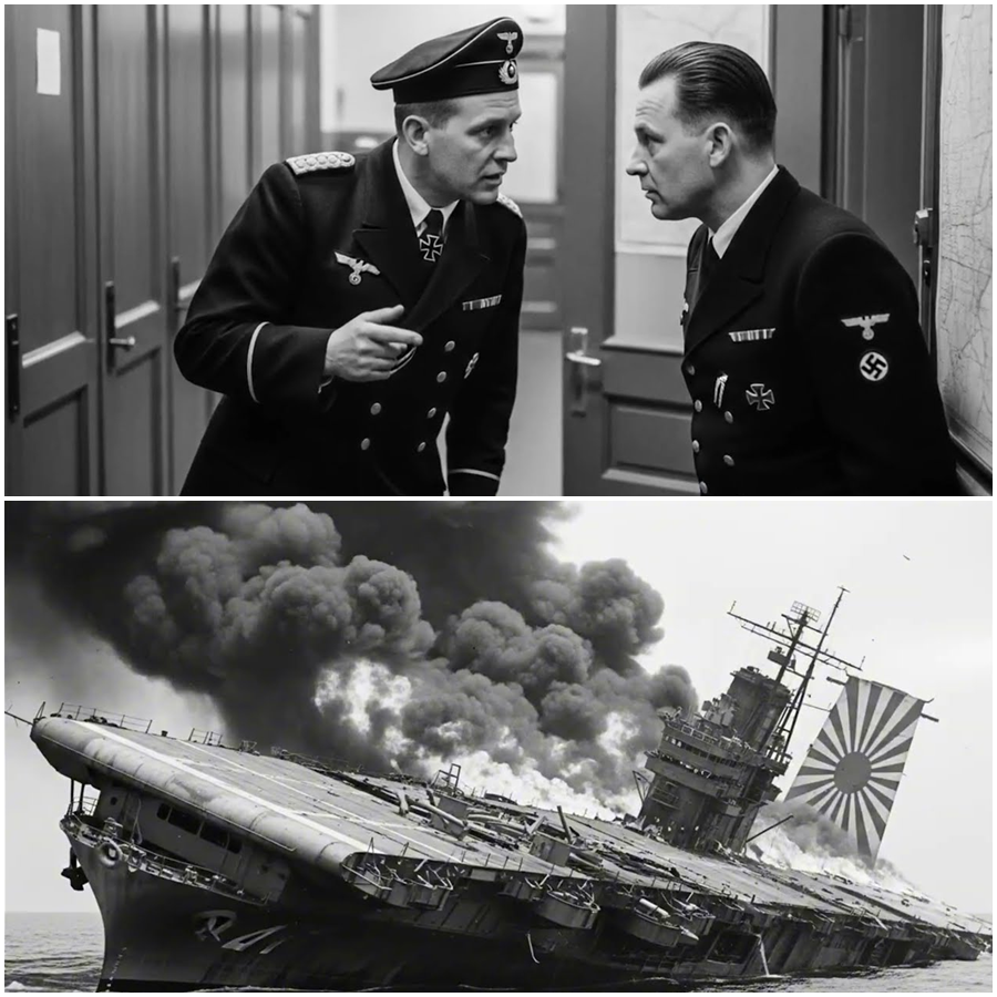The Berlin Shudder: The Secret Moment German High Command Realized the Battle of Midway Had Just Signed Their Own Death Warrant