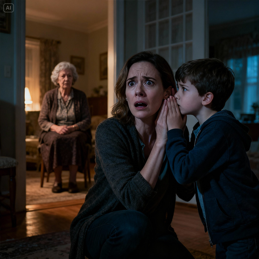 My Husband Said He Was Visiting His Sick Mother, Then Vanished For Weeks Without Answers, Until Worry Turned Into Fear And I Went To Her House Myself, Where One Soft Whisper From My Own Child Shattered Every Explanation, Exposed A Carefully Hidden Truth, Sparked A Chain Of Alarming Discoveries, And Forced Me To Question Trust, Family, And Everything I Thought I Knew About The Man I Married