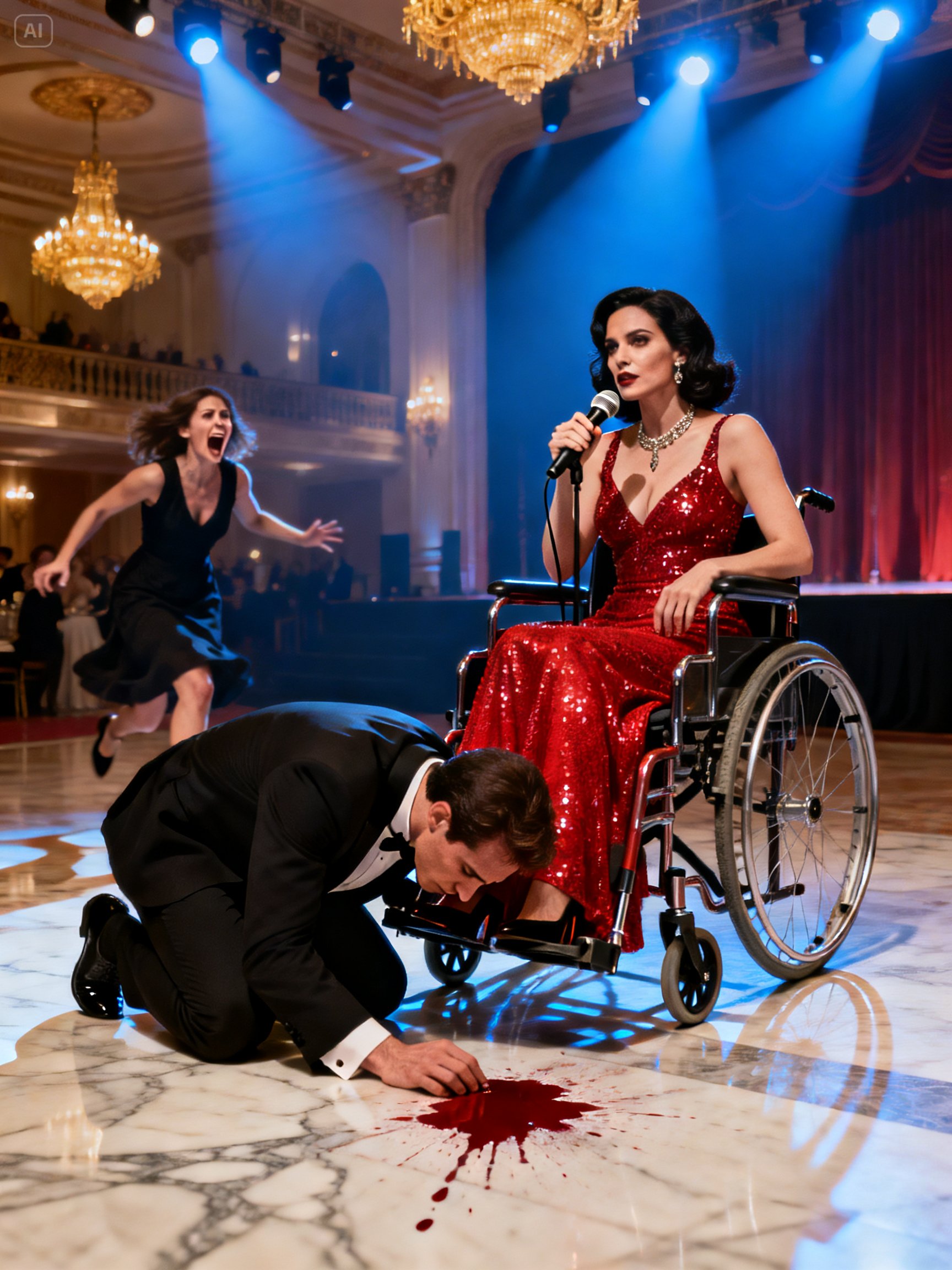 He Refused to Take His Disabled Wife to the Company Gala — Then She Took the Stage as the Owner and Destroyed Him