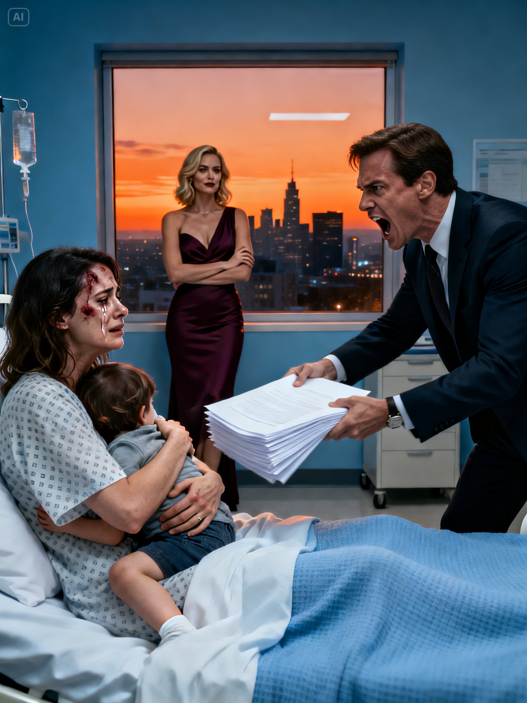 He divorced me and signed away our sick child… hours before I won the biggest contract of my life.