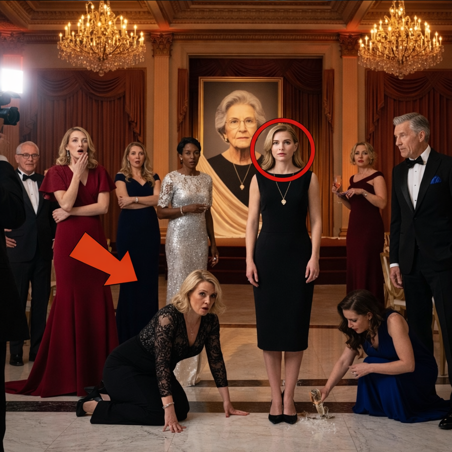 They Smirked at Her Modest Necklace and Whispered Cruel Jokes Behind Crystal Glasses—Unaware That One Overlooked Detail Tied Her to a Royal Legacy So Powerful It Would Silence the Room, Rewrite Every Assumption, and Turn an Evening of Arrogance Into a Stunning Lesson About Class, History, and the Dangerous Cost of Judging Too Quickly