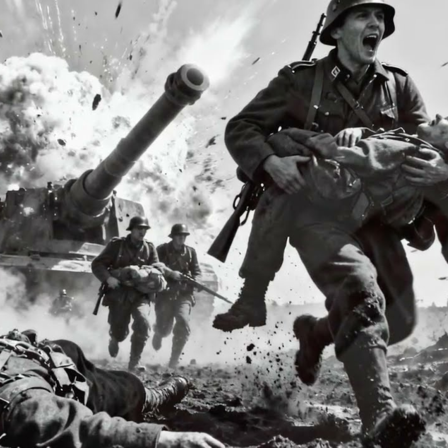 They Fired Over 200 Rounds And Watched It Keep Flying The Moment German Pilots Realized This P-47 Would Not Fall Ending With A Silent Salute And A Stunning Departure That Left Witnesses Confused Shaken And Questioning Everything They Believed About Air Combat Survival And The Unwritten Rules That Sometimes Appeared High Above A World At War