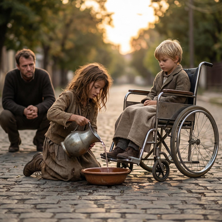 “‘I Washed Your Foot and You Will Walk’ The Father Laughed at First, Then Silence Fell as a Hidden Promise, an Unexplained Ritual, and One Unforgettable Night Turned Doubt into Fear, Hope, and a Shocking Journey That Changed a Family, a Village, and Everything They Thought They Knew About Faith, Fate, and the Power of Unspoken Belief Forever Under a Moonlit Sky Where Truth Refused to Hide Anymore”