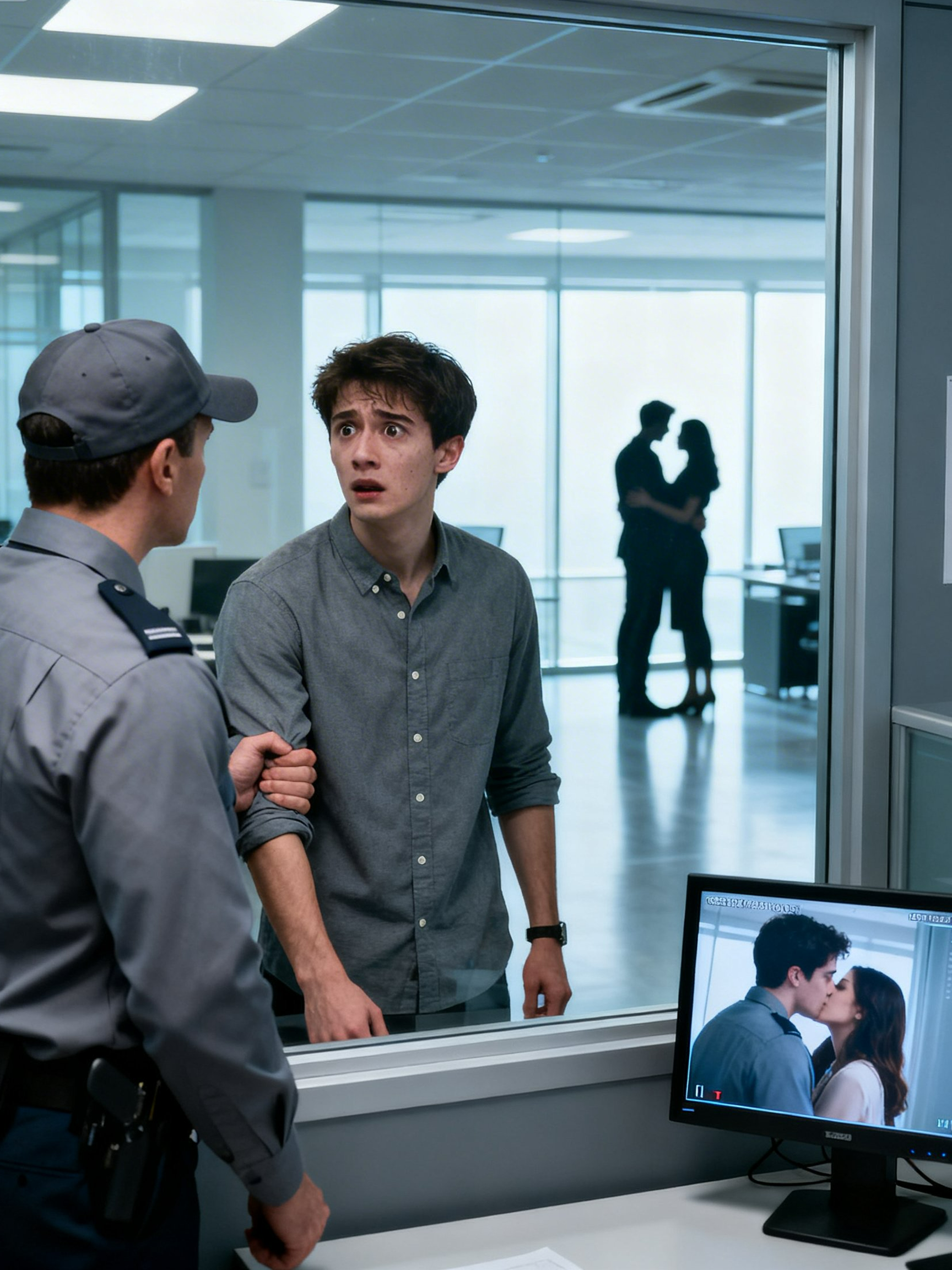 “Is That Your Wife?” the Old Security Guard Whispered—Then Led Me Behind the Loading Docks to a Scene That Turned My Marriage Into a Public War