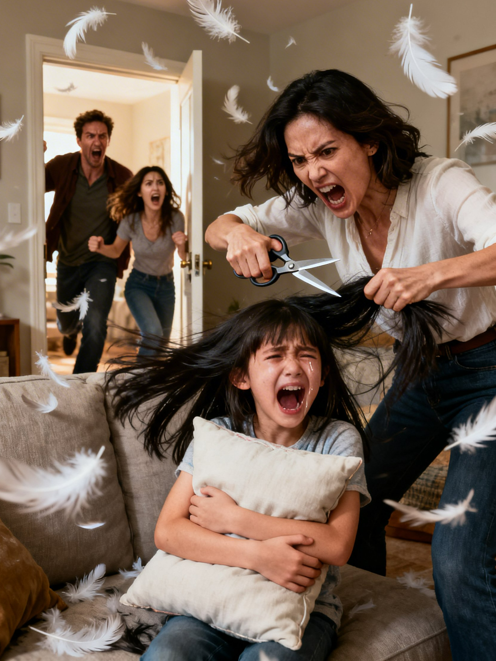 My Sister Cut My 9-Year-Old’s Hair While She Begged Her to Stop—Then My Parents Defended Her, and My Wife’s Next Move Changed Our Family Forever