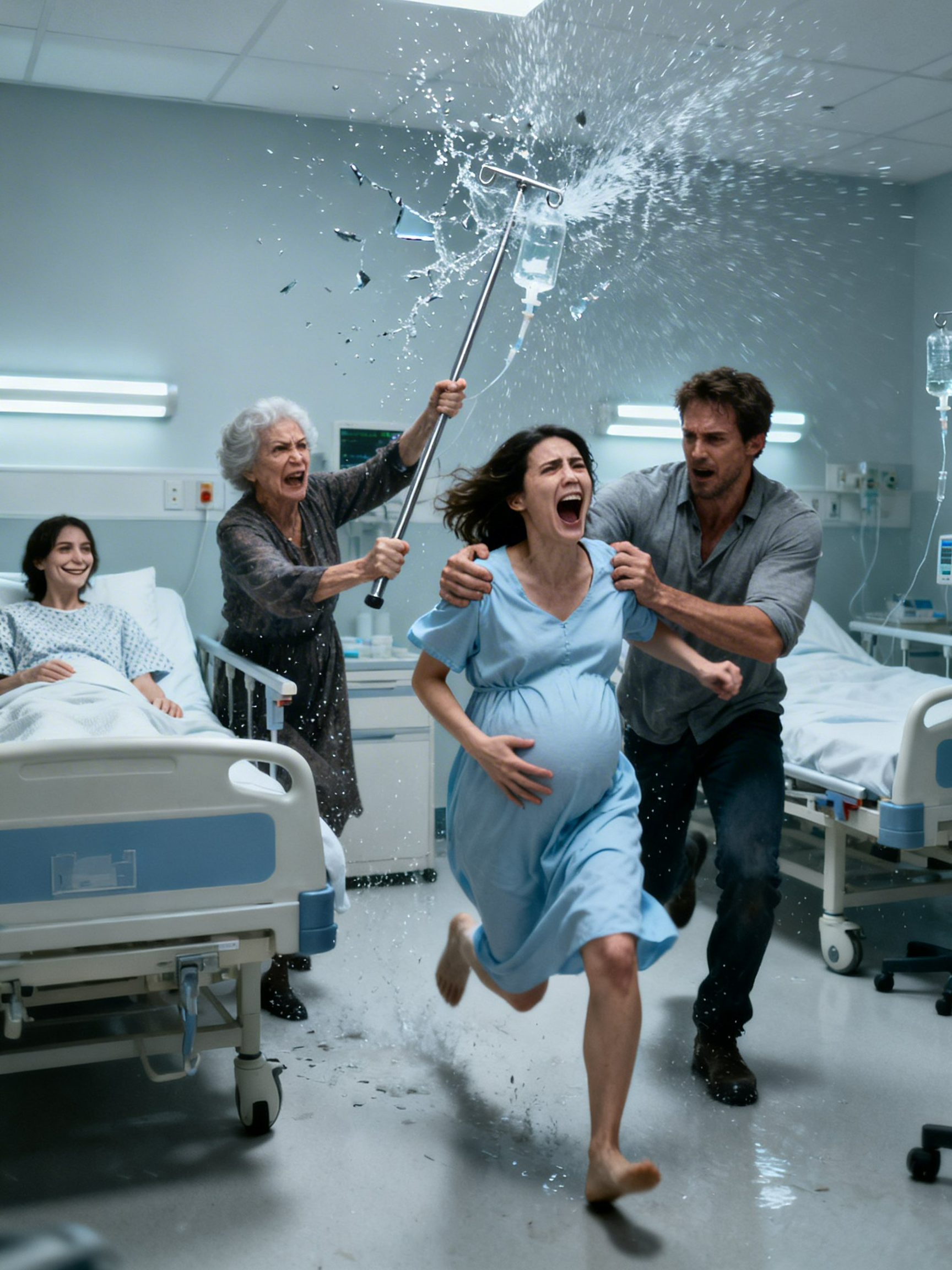 Eight Months Pregnant, I Walked Into My Sister’s Hospital Room—She Yanked Her Oxygen Tube, Blamed Me, and My Own Mom Tried to Break Me