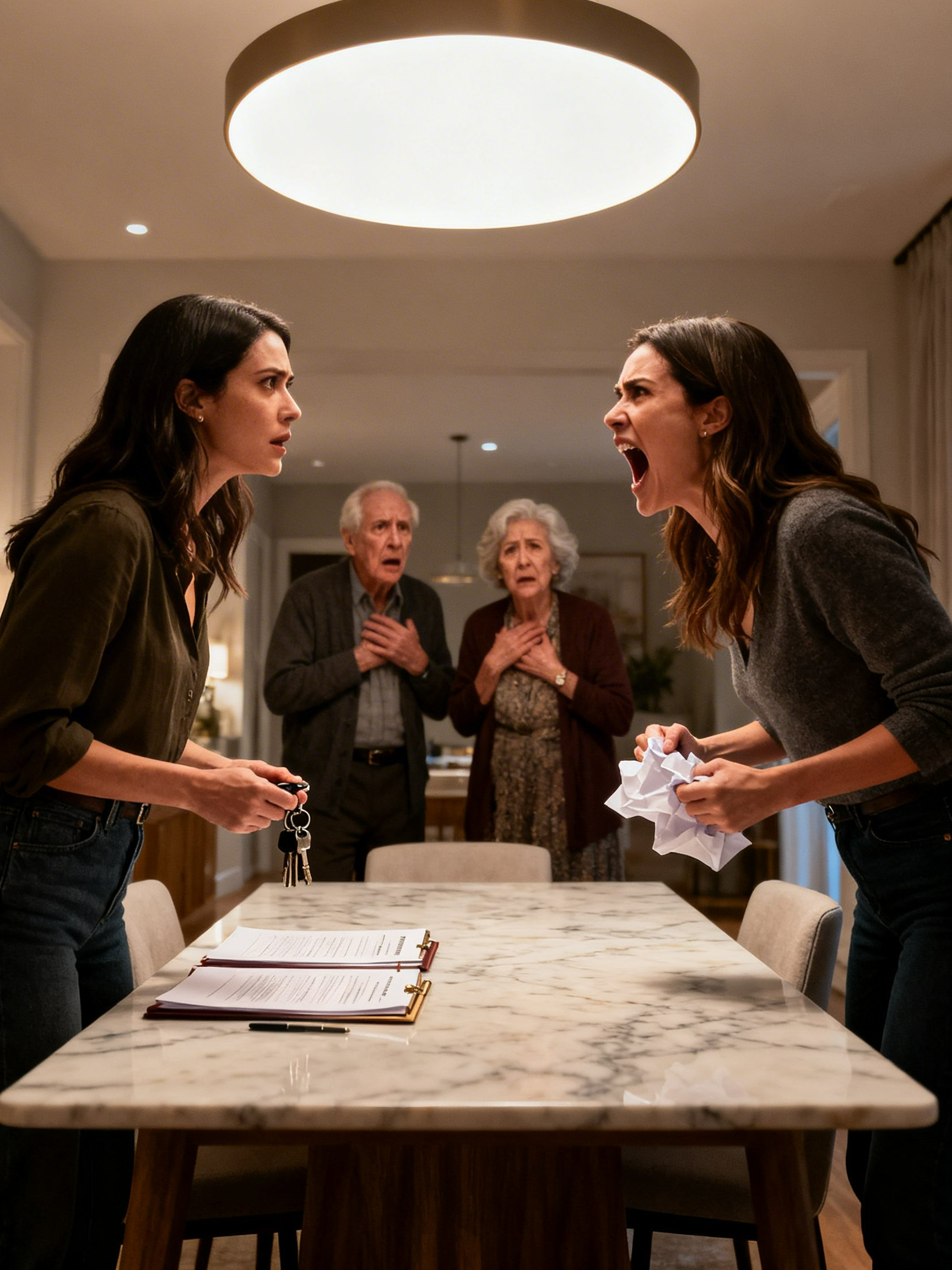 My Parents Always Picked My Golden Sister—Until My Goodbye Letter Exposed Their Biggest Lie and Her Scream Shook the Entire House at Midnight