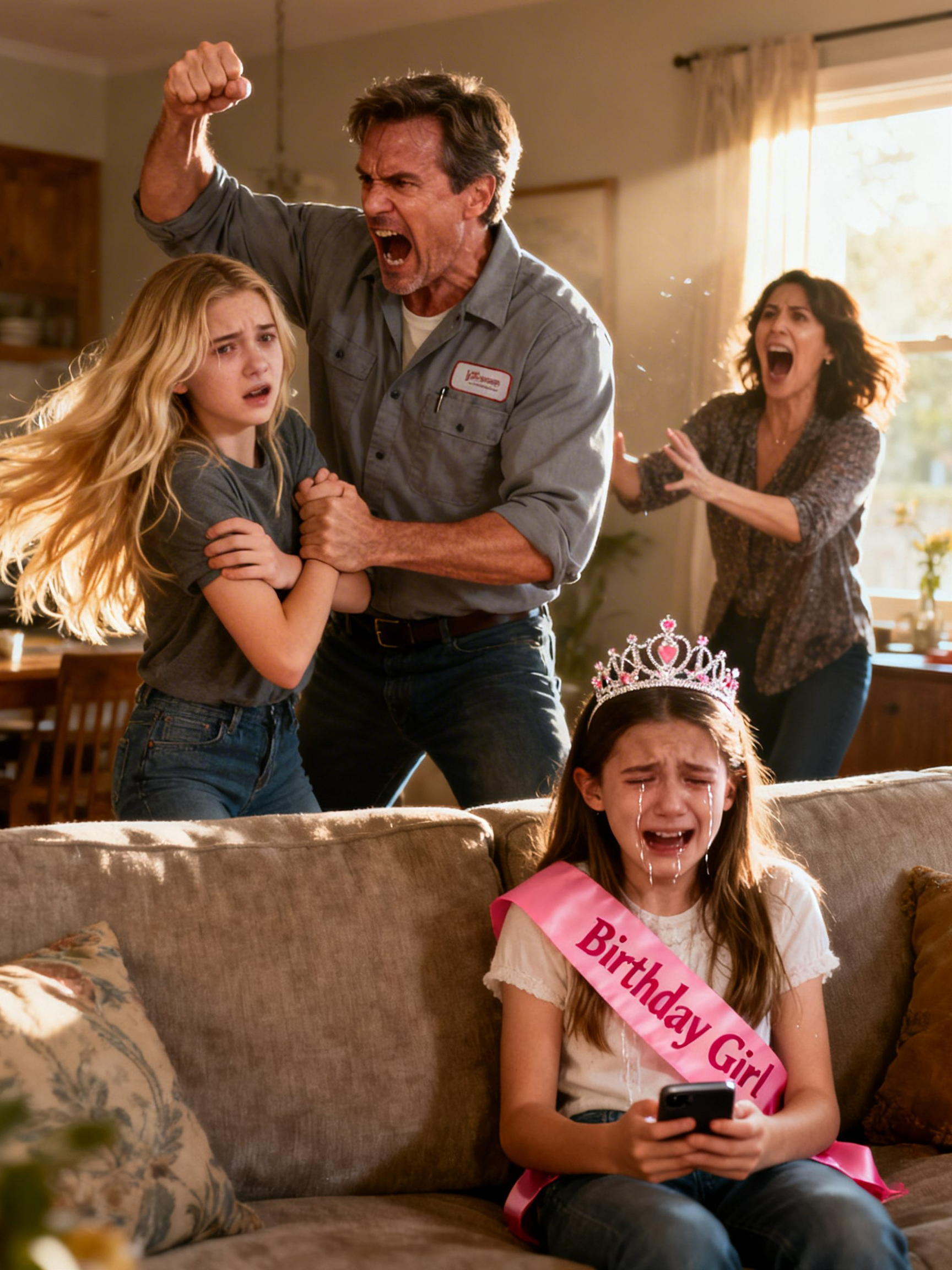 He Claimed I Slept With His Father, Vanished for Five Years Without Support—Then Returned Smirking, Demanding My Home, and Threatening Custody of the Kids He Abandoned