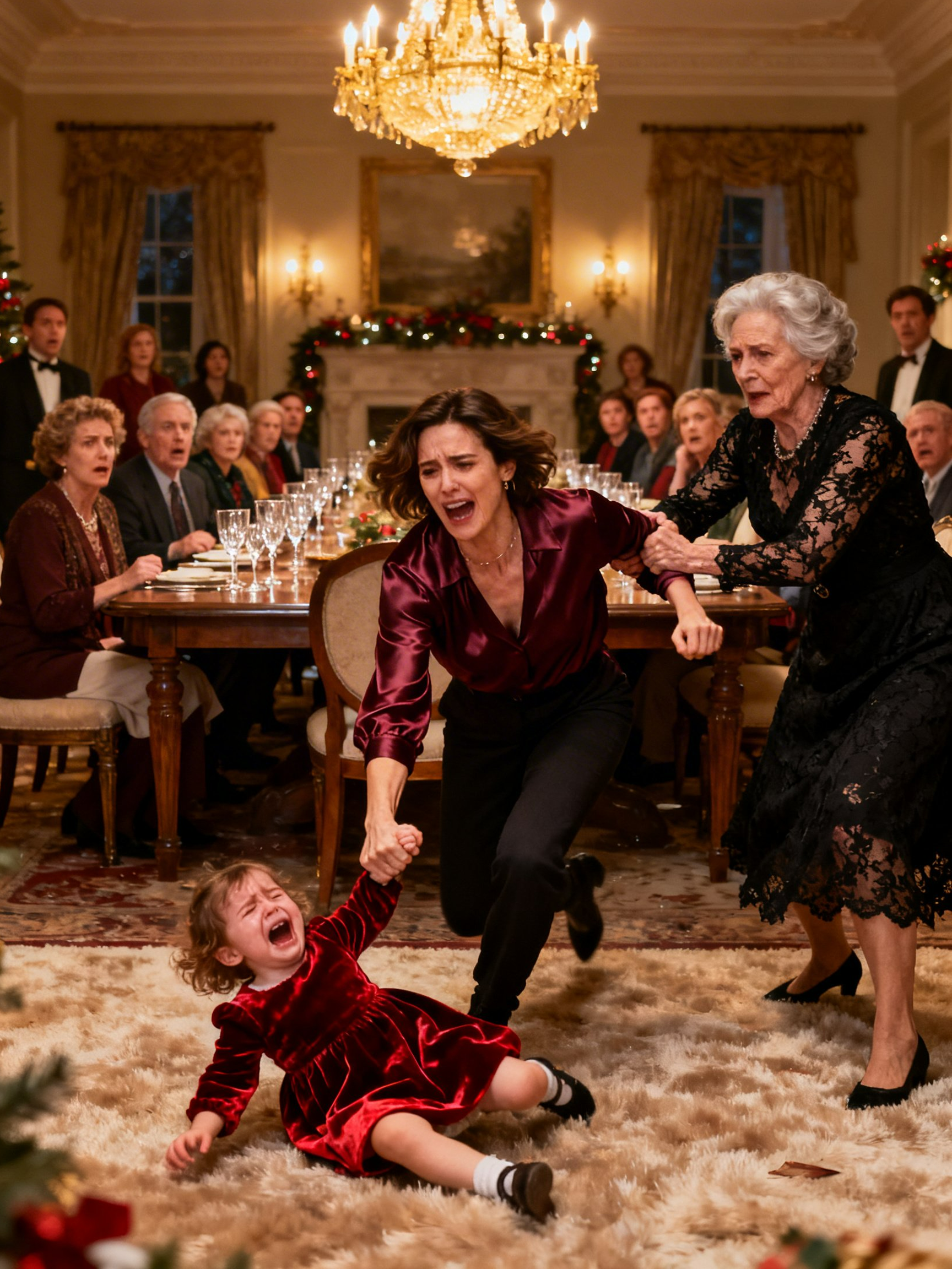 My Mom Called My Daughter “Not a Real Grandkid” at Christmas Dinner—But the One Thing I Did Next Exposed Everything and Ended Her Control Forever