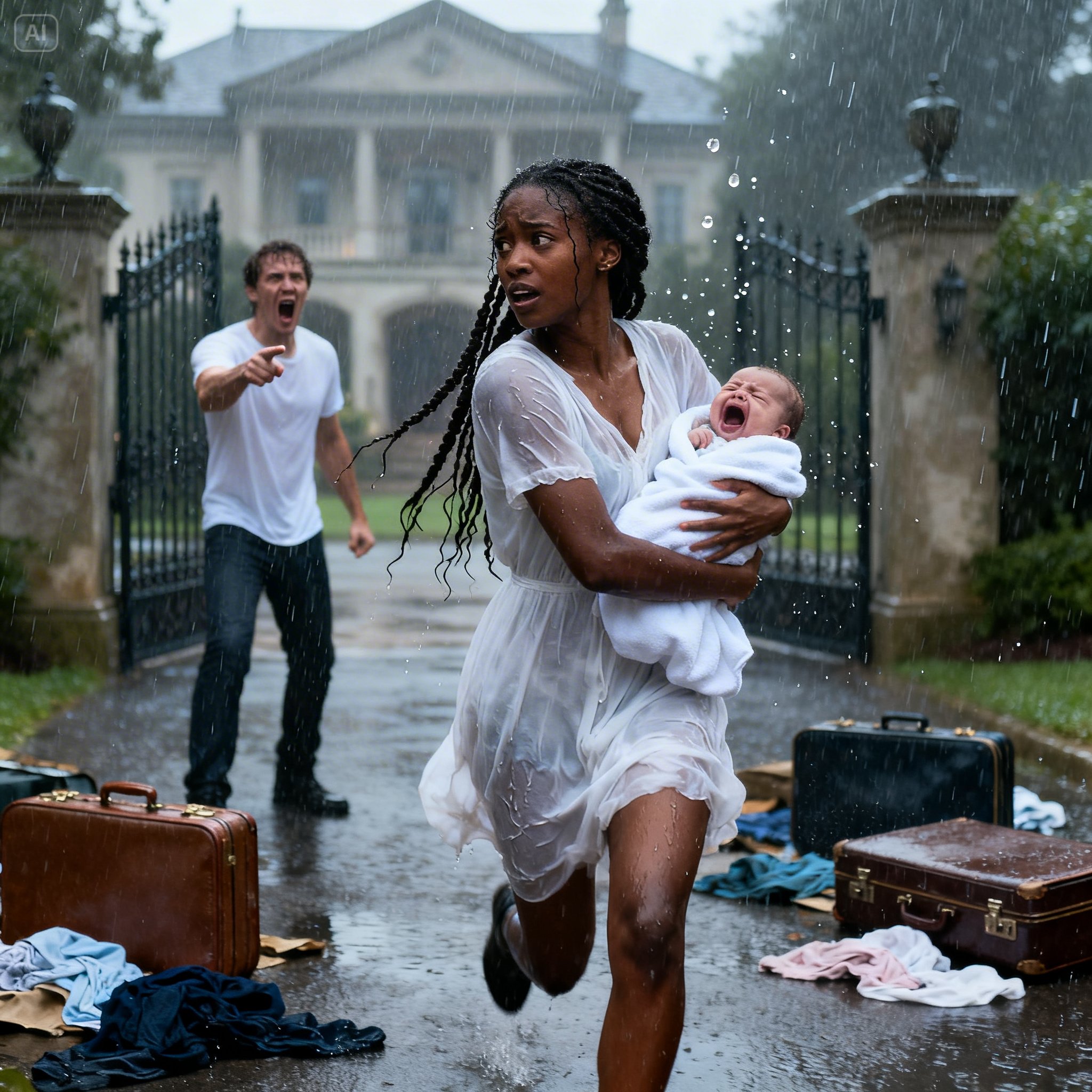 The hospital room was still warm from a newborn’s crying when the silence turned cruel.